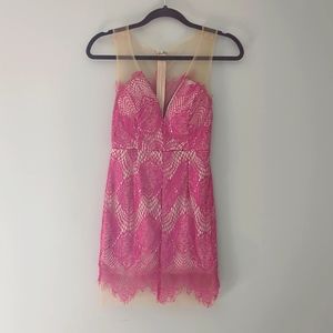 Pink Mini Dress